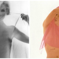 Marilyn Monroe desnuda bajo el zoom de Bert Stern